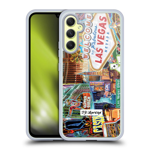 P.D. Moreno Cities Las Vegas 1 Soft Gel Case for Samsung Galaxy A34 5G