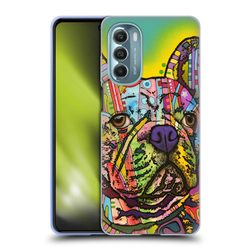 Dean Russo Dogs French Bulldog Soft Gel Case for Motorola Moto G Stylus 5G (2022)