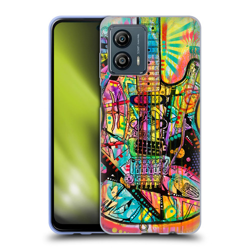 Dean Russo Pop Culture Guitar Soft Gel Case for Motorola Moto G53 5G