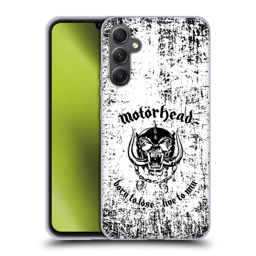 Motorhead Logo Born To Lose Live To Win Soft Gel Case for Samsung Galaxy A34 5G