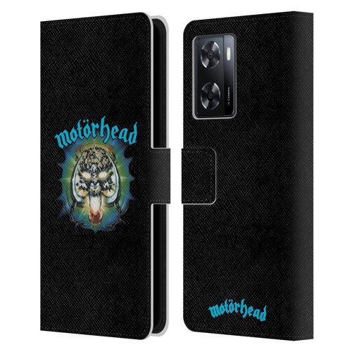 Motorhead Album Covers Overkill Leather Book Wallet Case Cover For OPPO A57s