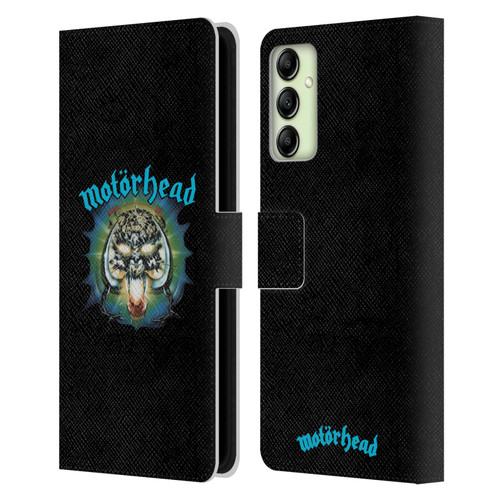 Motorhead Album Covers Overkill Leather Book Wallet Case Cover For Samsung Galaxy A14 5G