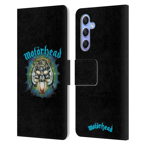 Motorhead Album Covers Overkill Leather Book Wallet Case Cover For Samsung Galaxy A34 5G