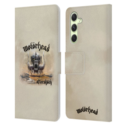 Motorhead Album Covers Aftershock Leather Book Wallet Case Cover For Samsung Galaxy A54 5G