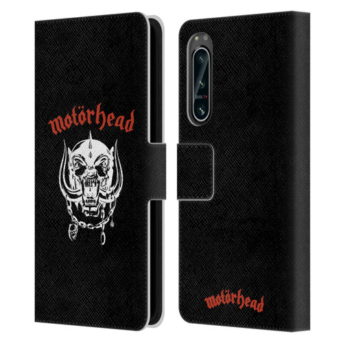 Motorhead Album Covers 1977 Leather Book Wallet Case Cover For Sony Xperia 5 IV