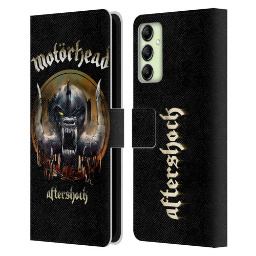 Motorhead Graphics Aftershock Leather Book Wallet Case Cover For Samsung Galaxy A14 5G