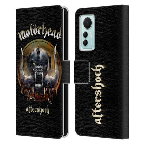 Motorhead Graphics Aftershock Leather Book Wallet Case Cover For Xiaomi 12 Lite