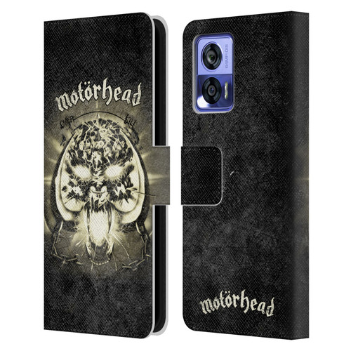 Motorhead Key Art Overkill Leather Book Wallet Case Cover For Motorola Edge 30 Neo 5G