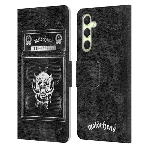 Motorhead Key Art Amp Stack Leather Book Wallet Case Cover For Samsung Galaxy A54 5G