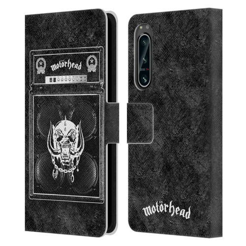 Motorhead Key Art Amp Stack Leather Book Wallet Case Cover For Sony Xperia 5 IV