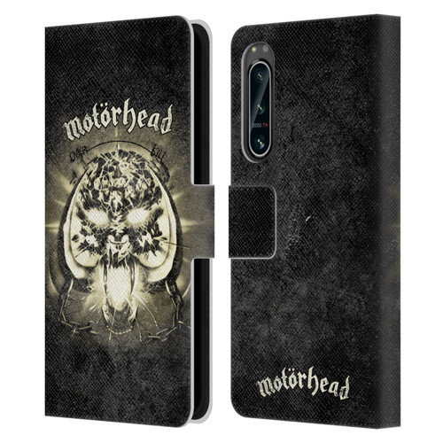 Motorhead Key Art Overkill Leather Book Wallet Case Cover For Sony Xperia 5 IV