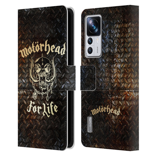 Motorhead Key Art For Life Leather Book Wallet Case Cover For Xiaomi 12T Pro