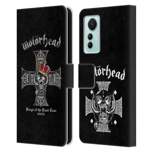 Motorhead Tours Kings Of The Road Leather Book Wallet Case Cover For Xiaomi 12 Lite