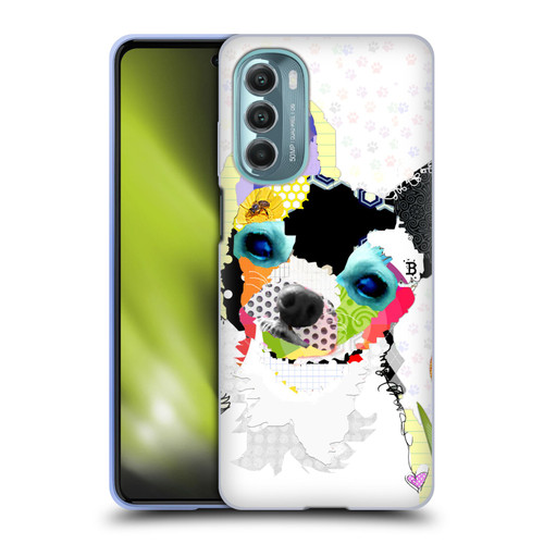 Michel Keck Dogs 2 Chihuahua Soft Gel Case for Motorola Moto G Stylus 5G (2022)