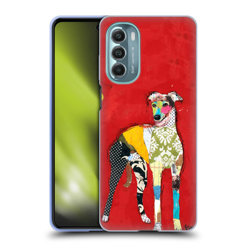 Michel Keck Dogs 2 Greyhound Soft Gel Case for Motorola Moto G Stylus 5G (2022)