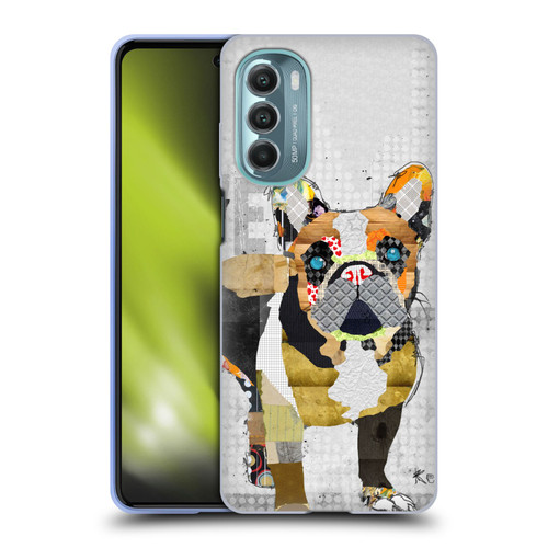 Michel Keck Dogs 4 French Bulldog Soft Gel Case for Motorola Moto G Stylus 5G (2022)