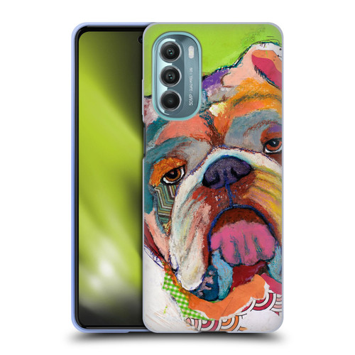 Michel Keck Dogs Bulldog Soft Gel Case for Motorola Moto G Stylus 5G (2022)