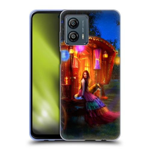 Aimee Stewart Fantasy Wanderlust Soft Gel Case for Motorola Moto G53 5G