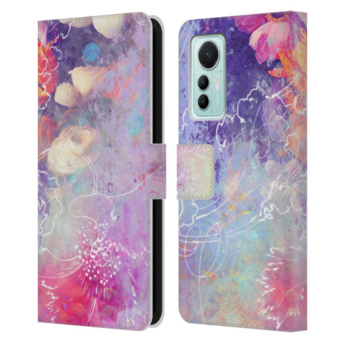 Aimee Stewart Assorted Designs Lily Leather Book Wallet Case Cover For Xiaomi 12 Lite
