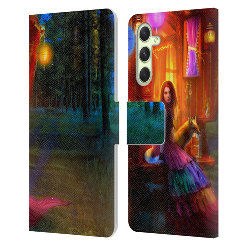 Aimee Stewart Fantasy Wanderlust Leather Book Wallet Case Cover For Samsung Galaxy A54 5G