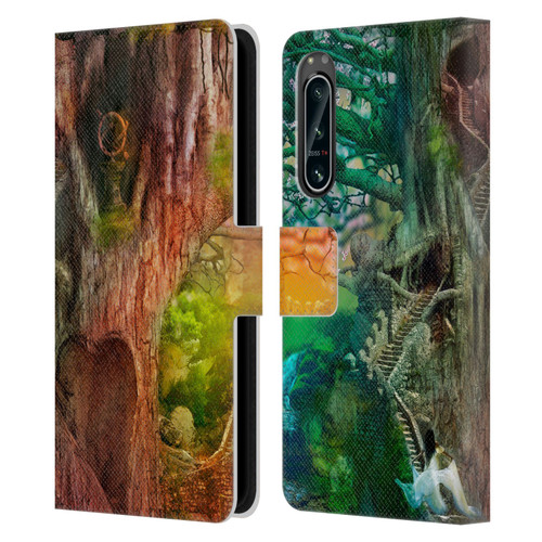 Aimee Stewart Fantasy Dream Tree Leather Book Wallet Case Cover For Sony Xperia 5 IV
