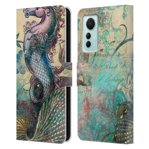 Aimee Stewart Fantasy The Seahorse Leather Book Wallet Case Cover For Xiaomi 12 Lite