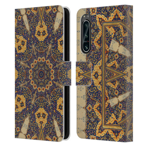 Aimee Stewart Mandala Ancient Script Leather Book Wallet Case Cover For Sony Xperia 5 IV