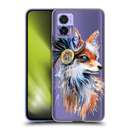 Pixie Cold Animals Fox Soft Gel Case for Motorola Edge 30 Neo 5G