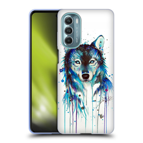 Pixie Cold Animals Ice Wolf Soft Gel Case for Motorola Moto G Stylus 5G (2022)