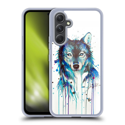 Pixie Cold Animals Ice Wolf Soft Gel Case for Samsung Galaxy A54 5G