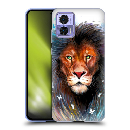 Pixie Cold Cats Sacred King Soft Gel Case for Motorola Edge 30 Neo 5G