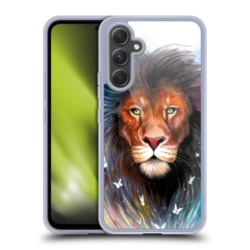 Pixie Cold Cats Sacred King Soft Gel Case for Samsung Galaxy A54 5G
