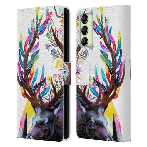 Pixie Cold Animals Memories Leather Book Wallet Case Cover For Samsung Galaxy A14 5G