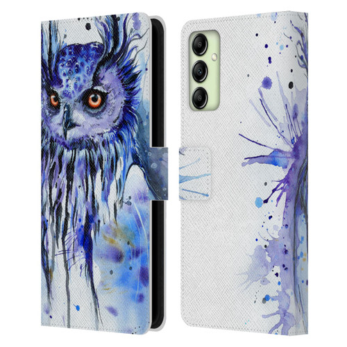 Pixie Cold Animals Secrets Leather Book Wallet Case Cover For Samsung Galaxy A14 5G