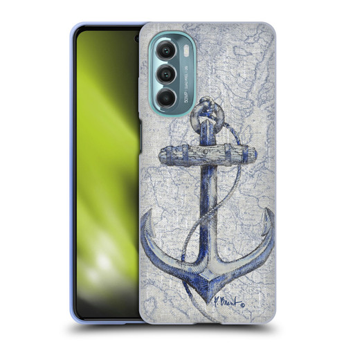 Paul Brent Nautical Vintage Anchor Soft Gel Case for Motorola Moto G Stylus 5G (2022)