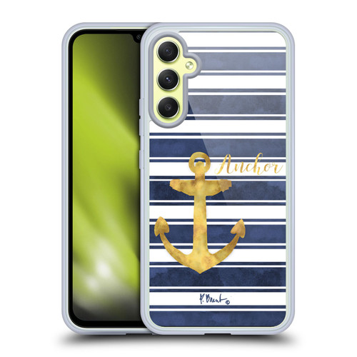 Paul Brent Nautical Anchor Soft Gel Case for Samsung Galaxy A34 5G