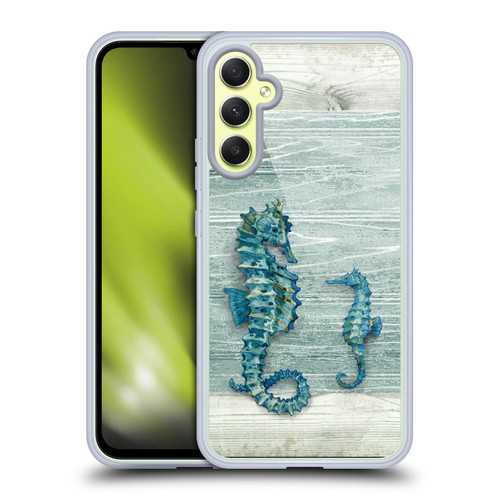 Paul Brent Sea Creatures Seahorse Soft Gel Case for Samsung Galaxy A34 5G