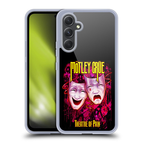 Motley Crue Key Art Theater Of Pain Soft Gel Case for Samsung Galaxy A54 5G