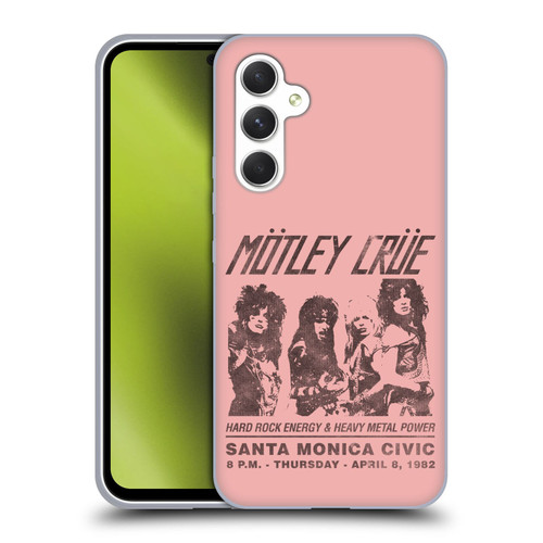 Motley Crue Tours Santa Monica Soft Gel Case for Samsung Galaxy A54 5G