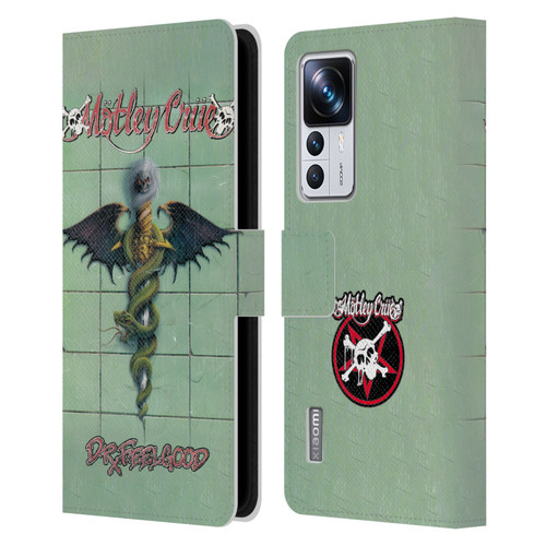 Motley Crue Albums Dr. Feelgood Leather Book Wallet Case Cover For Xiaomi 12T Pro