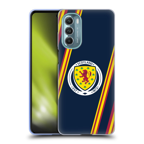 Scotland National Football Team Logo 2 Stripes Soft Gel Case for Motorola Moto G Stylus 5G (2022)