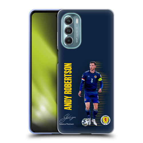 Scotland National Football Team Players Andy Robertson Soft Gel Case for Motorola Moto G Stylus 5G (2022)