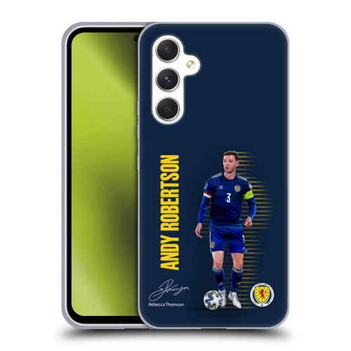 Scotland National Football Team Players Andy Robertson Soft Gel Case for Samsung Galaxy A54 5G