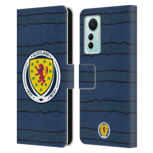 Scotland National Football Team Kits 2019-2021 Home Leather Book Wallet Case Cover For Xiaomi 12 Lite