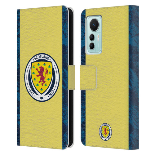 Scotland National Football Team Kits 2020 Home Goalkeeper Leather Book Wallet Case Cover For Xiaomi 12 Lite