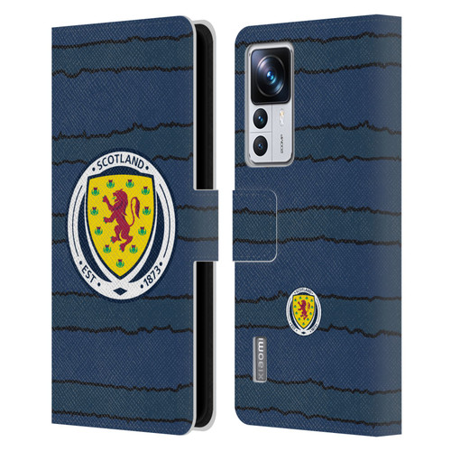 Scotland National Football Team Kits 2019-2021 Home Leather Book Wallet Case Cover For Xiaomi 12T Pro