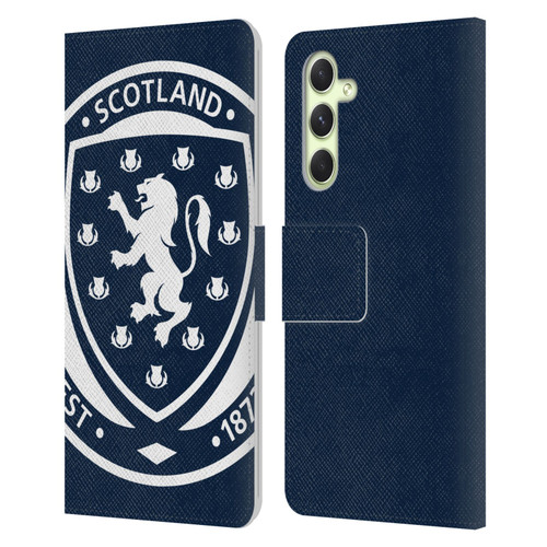 Scotland National Football Team Logo 2 Oversized Leather Book Wallet Case Cover For Samsung Galaxy A54 5G