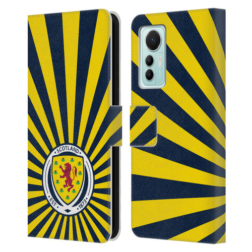 Scotland National Football Team Logo 2 Sun Rays Leather Book Wallet Case Cover For Xiaomi 12 Lite