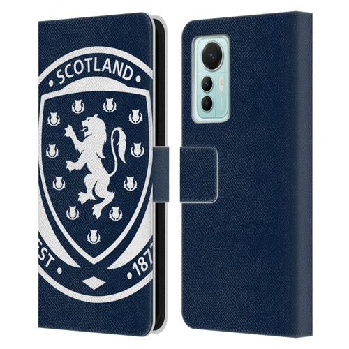 Scotland National Football Team Logo 2 Oversized Leather Book Wallet Case Cover For Xiaomi 12 Lite