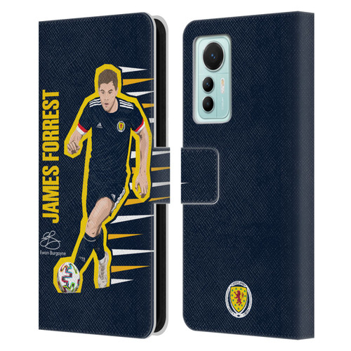 Scotland National Football Team Players James Forrest Leather Book Wallet Case Cover For Xiaomi 12 Lite